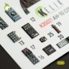 KELIK K35021 AH-1G COBRA INTERIOR 3D DECALS FOR ICM KIT 1/35